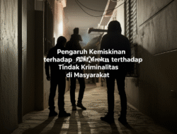Pengaruh Kemiskinan terhadap Tindak Kriminalitas di Masyarakat