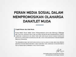 Peran Media Sosial dalam Mempromosikan Olahraga dan Atlet Muda