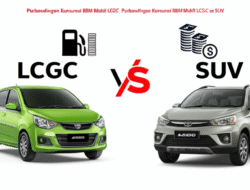 Perbandingan Konsumsi BBM Mobil LCGC vs SUV