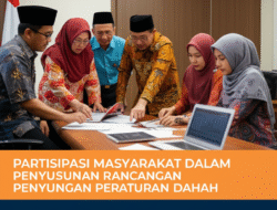 Partisipasi Masyarakat dalam Penyusunan Rancangan Peraturan Daerah