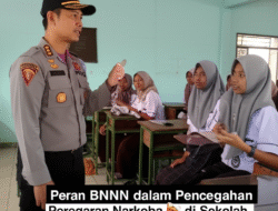 Peran BNN dalam Pencegahan Peredaran Narkoba di Sekolah