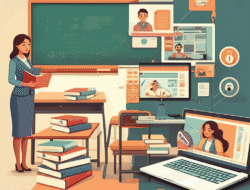 Perkembangan sistem pendidikan dan tantangan pembelajaran daring