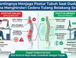 Pentingnya Menjaga Postur Tubuh Saat Duduk Guna Menghindari Cedera Tulang Belakang Serius