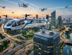 Masa Depan Taksi Udara Elektrik Sebagai Solusi Transportasi Perkotaan Yang Bebas Dari Kemacetan Parah