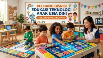 Peluang Bisnis Berbasis Edukasi Teknologi Untuk Anak Usia Dini Yang Sangat Menjanjikan